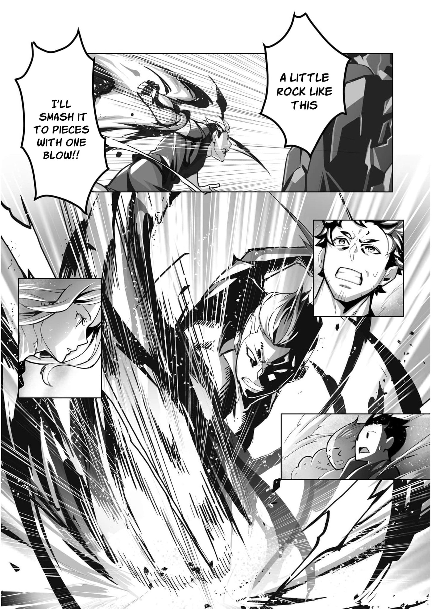 The Shadow Hero, an Old Man: In a World Where Superpowers Are Everything, a Powerless Old Man Is Doted On by His Beloved Disciple and Becomes a Hero from the Shadows Chapter 1 page 34 - 