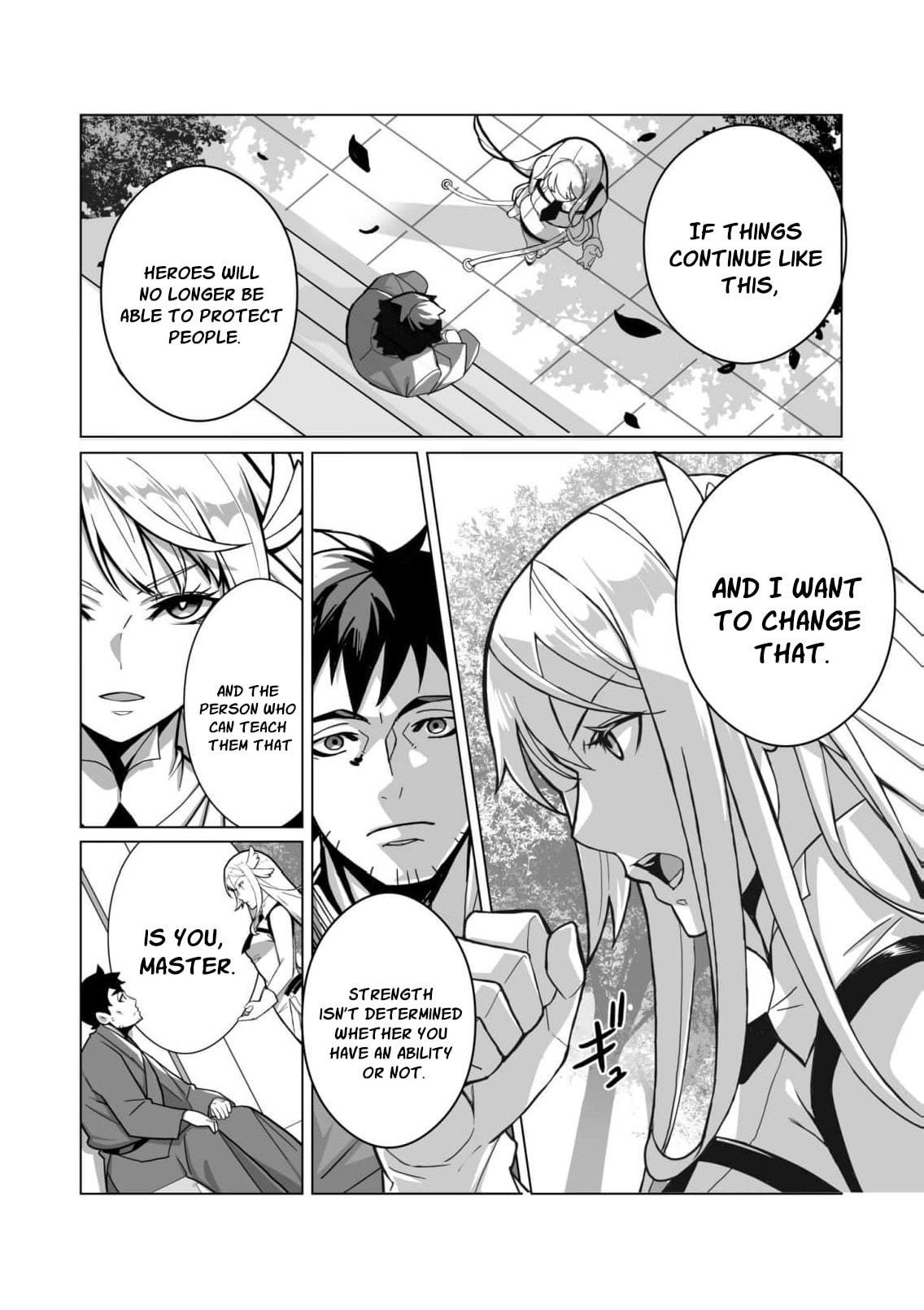 The Shadow Hero, an Old Man: In a World Where Superpowers Are Everything, a Powerless Old Man Is Doted On by His Beloved Disciple and Becomes a Hero from the Shadows Chapter 2 page 19 - 