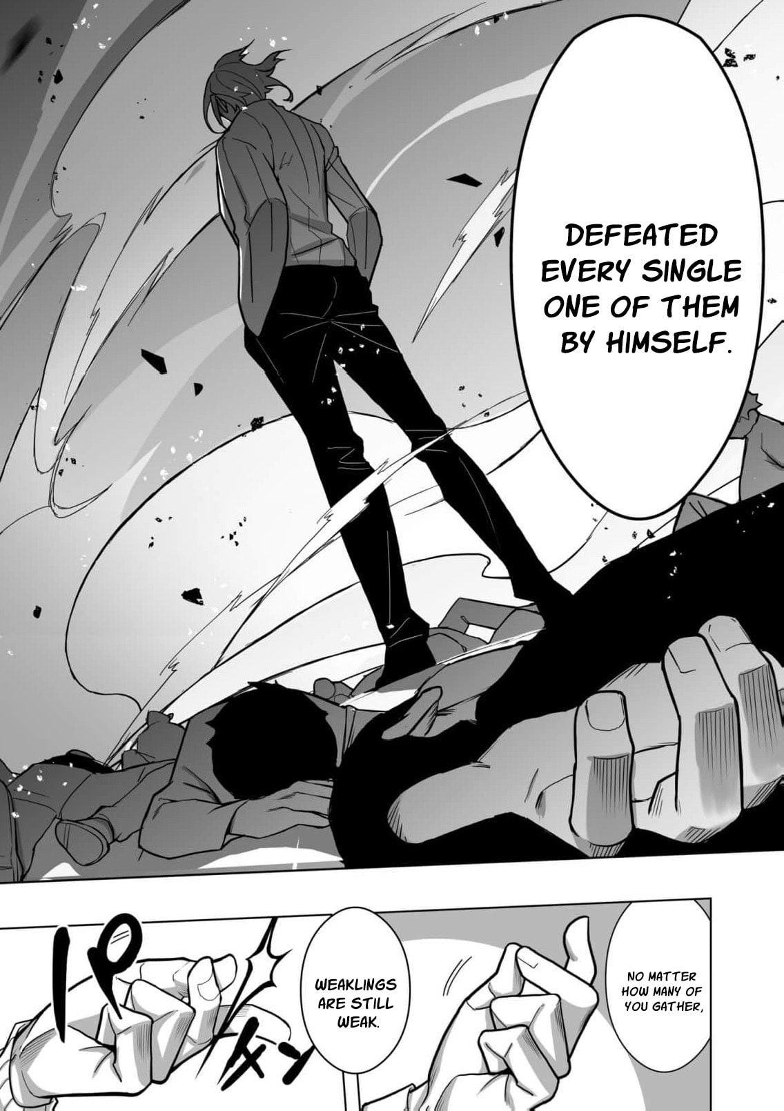 The Shadow Hero, an Old Man: In a World Where Superpowers Are Everything, a Powerless Old Man Is Doted On by His Beloved Disciple and Becomes a Hero from the Shadows Chapter 2 page 29 - 
