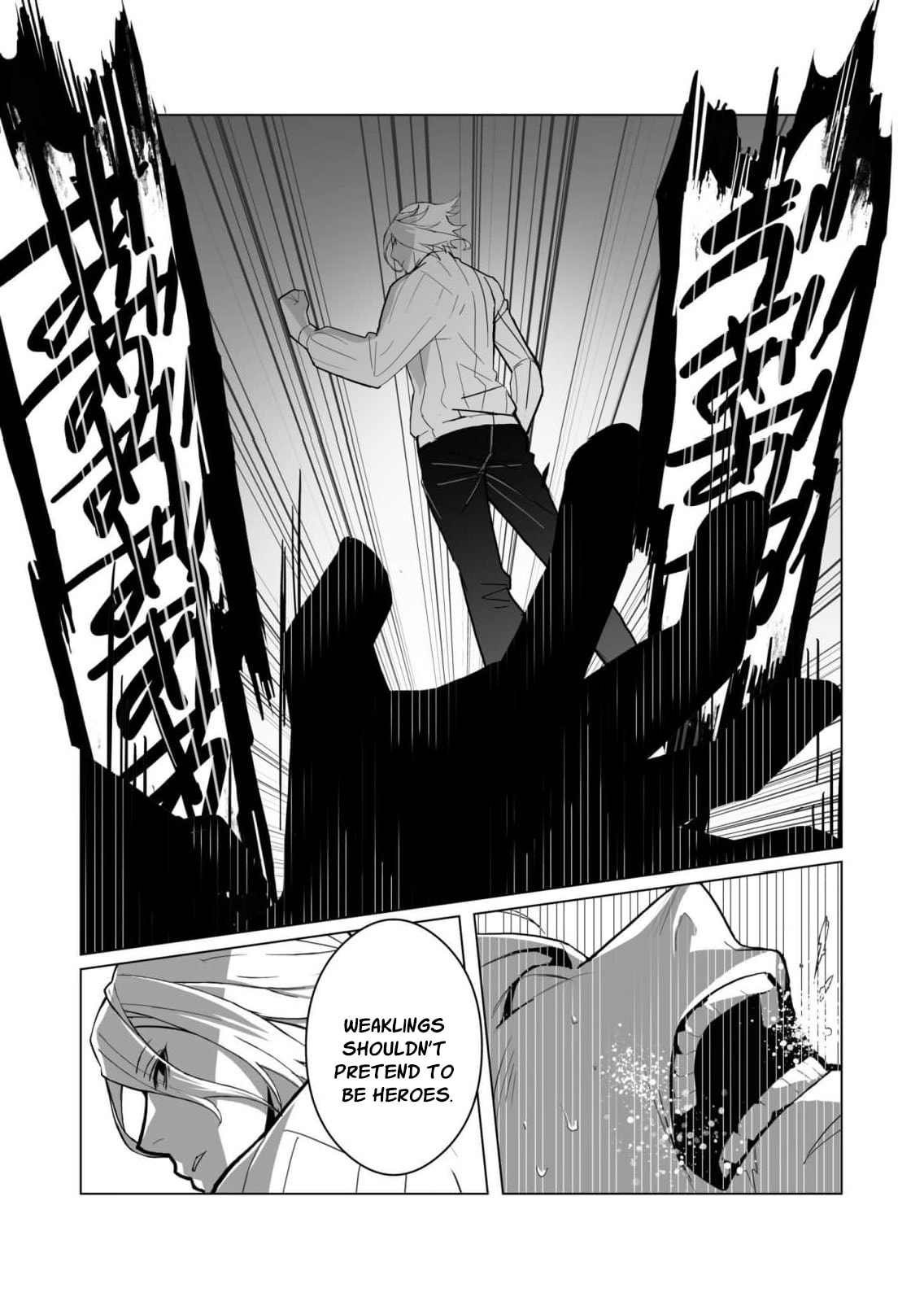 The Shadow Hero, an Old Man: In a World Where Superpowers Are Everything, a Powerless Old Man Is Doted On by His Beloved Disciple and Becomes a Hero from the Shadows Chapter 2 page 36 - 