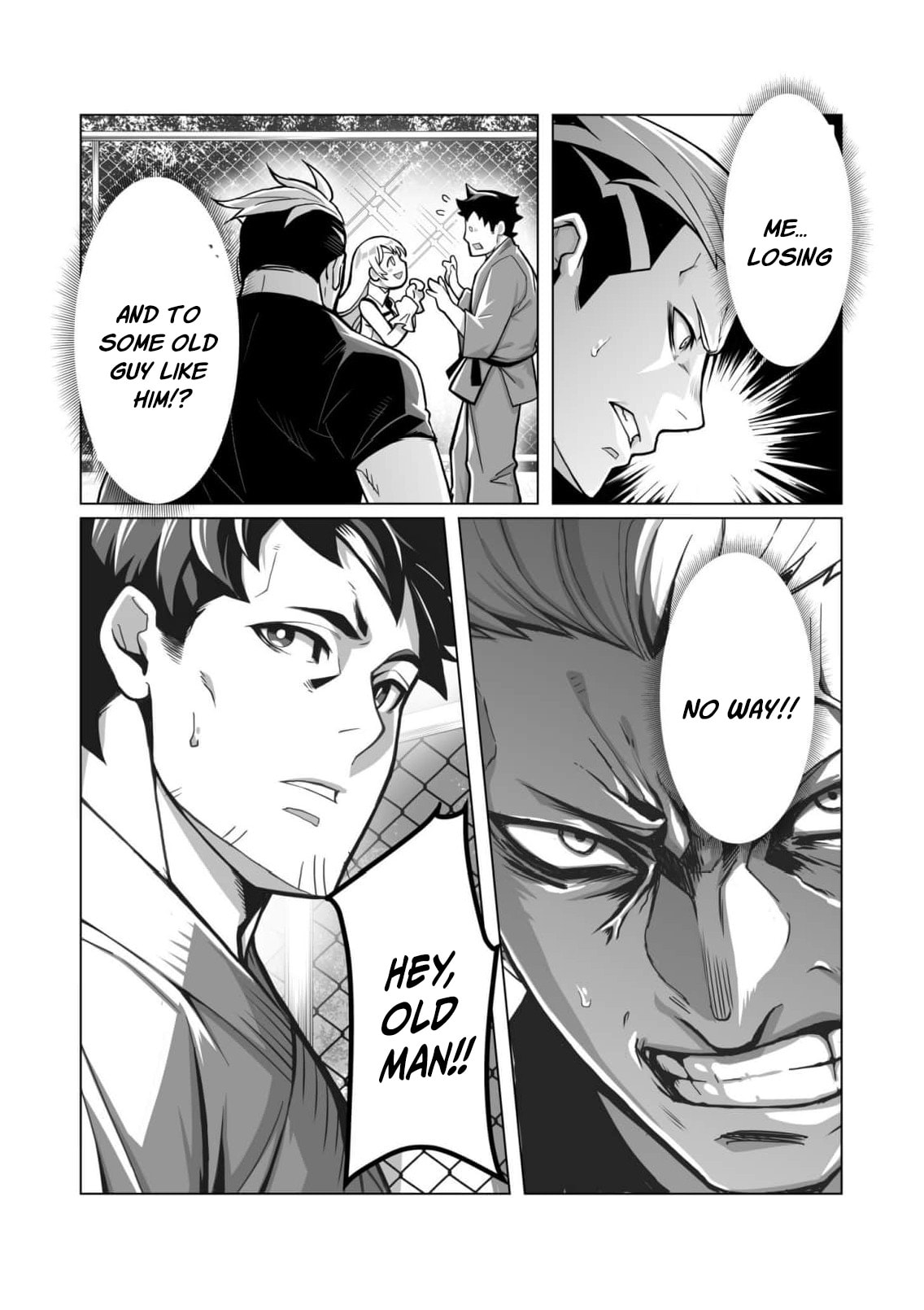 The Shadow Hero, an Old Man: In a World Where Superpowers Are Everything, a Powerless Old Man Is Doted On by His Beloved Disciple and Becomes a Hero from the Shadows Chapter 2 page 5 - 