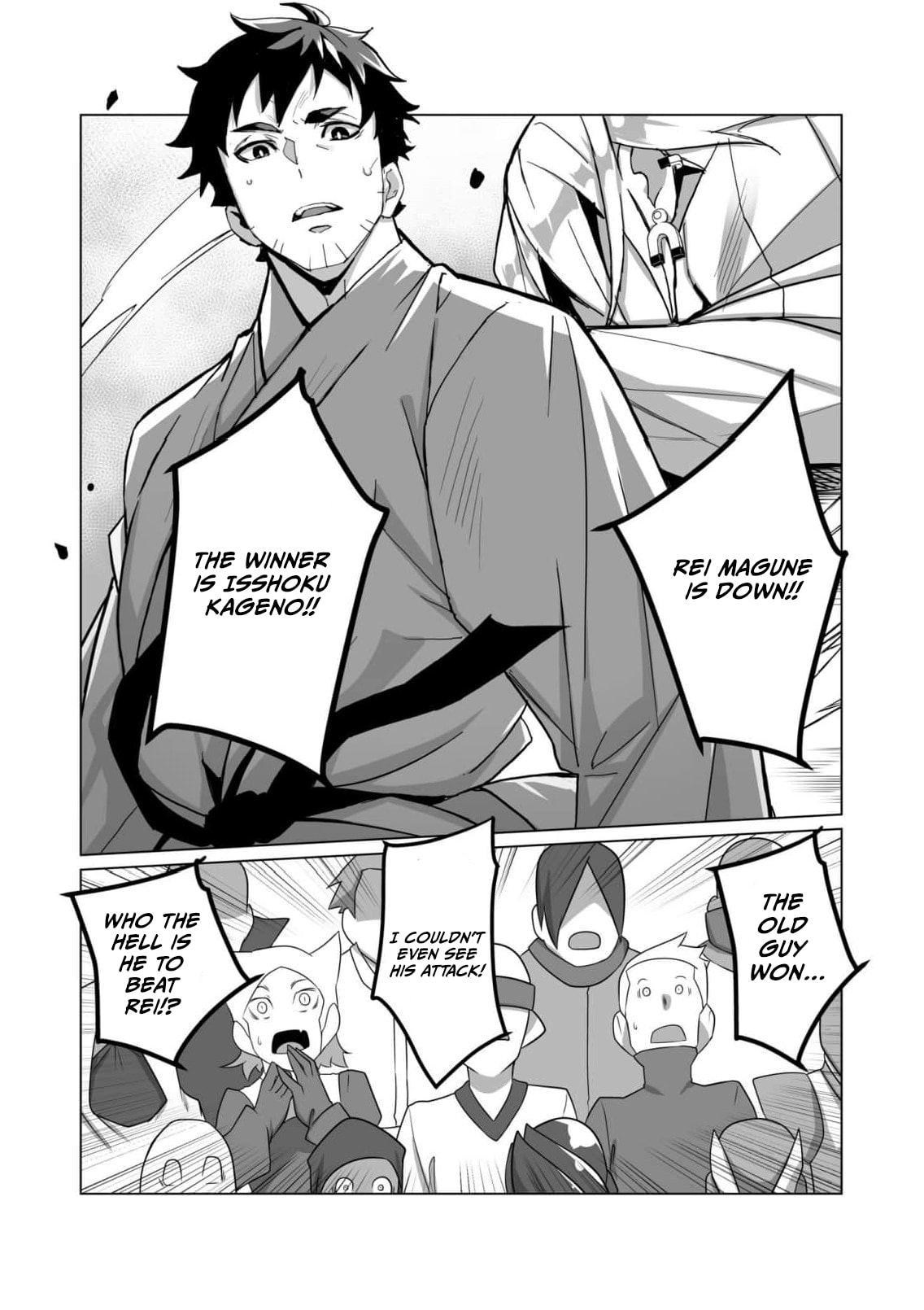 The Shadow Hero, an Old Man: In a World Where Superpowers Are Everything, a Powerless Old Man Is Doted On by His Beloved Disciple and Becomes a Hero from the Shadows Chapter 3 page 20 - 