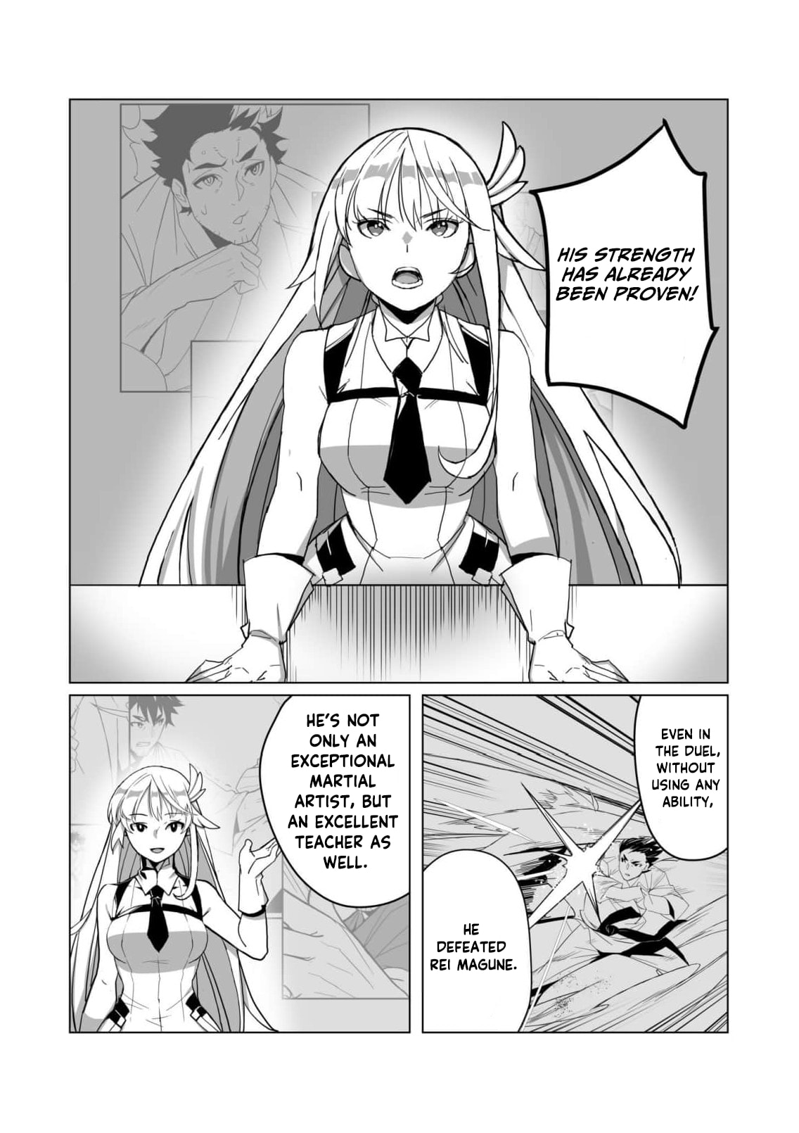 The Shadow Hero, an Old Man: In a World Where Superpowers Are Everything, a Powerless Old Man Is Doted On by His Beloved Disciple and Becomes a Hero from the Shadows Chapter 3 page 32 - 