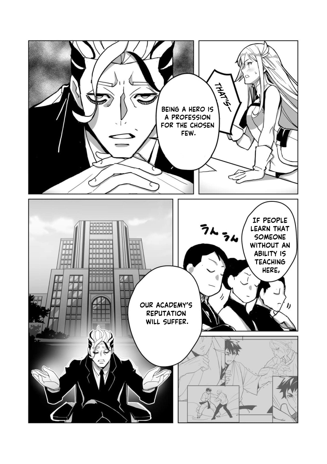 The Shadow Hero, an Old Man: In a World Where Superpowers Are Everything, a Powerless Old Man Is Doted On by His Beloved Disciple and Becomes a Hero from the Shadows Chapter 3 page 34 - 