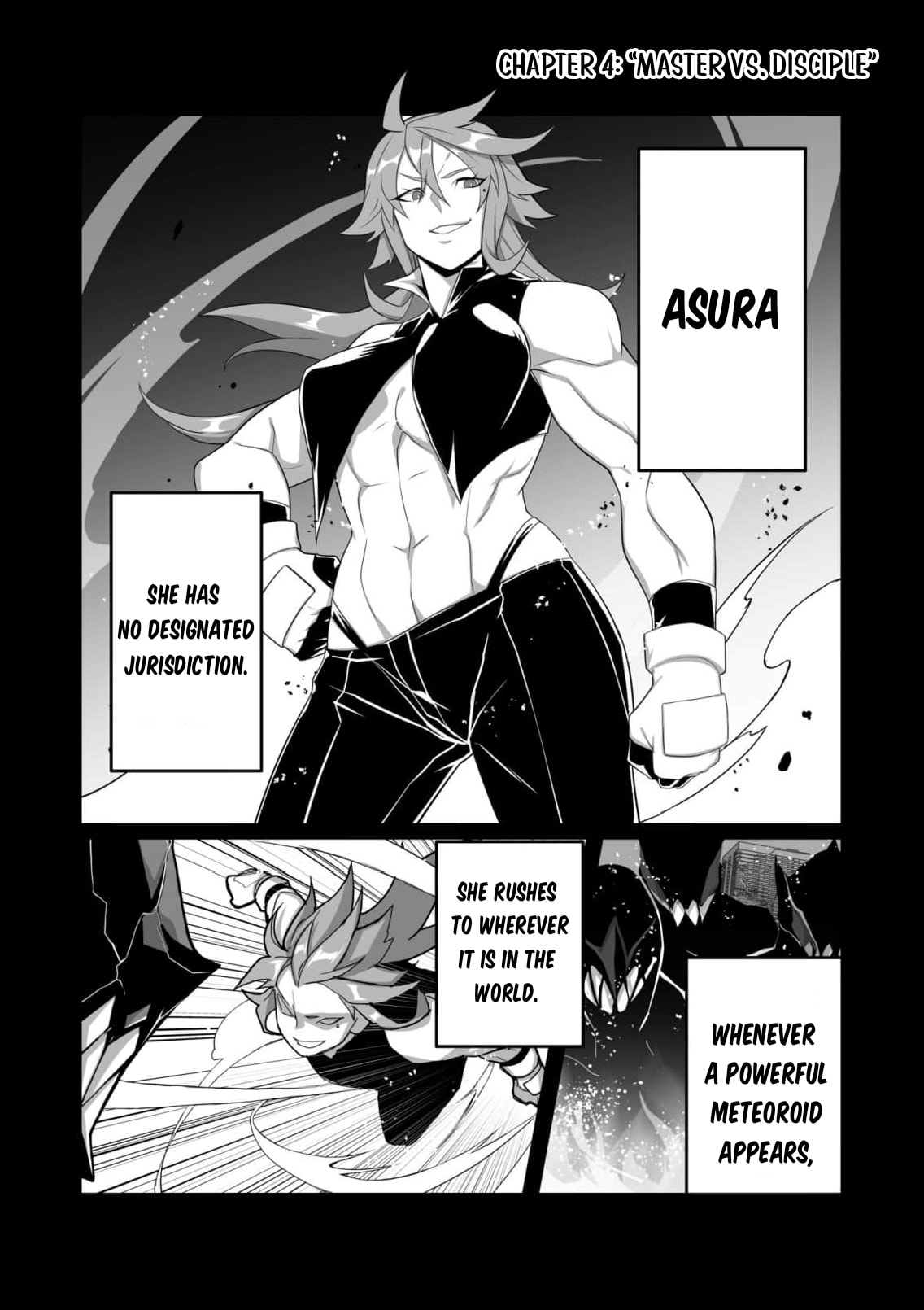 The Shadow Hero, an Old Man: In a World Where Superpowers Are Everything, a Powerless Old Man Is Doted On by His Beloved Disciple and Becomes a Hero from the Shadows Chapter 4 page 3 - 