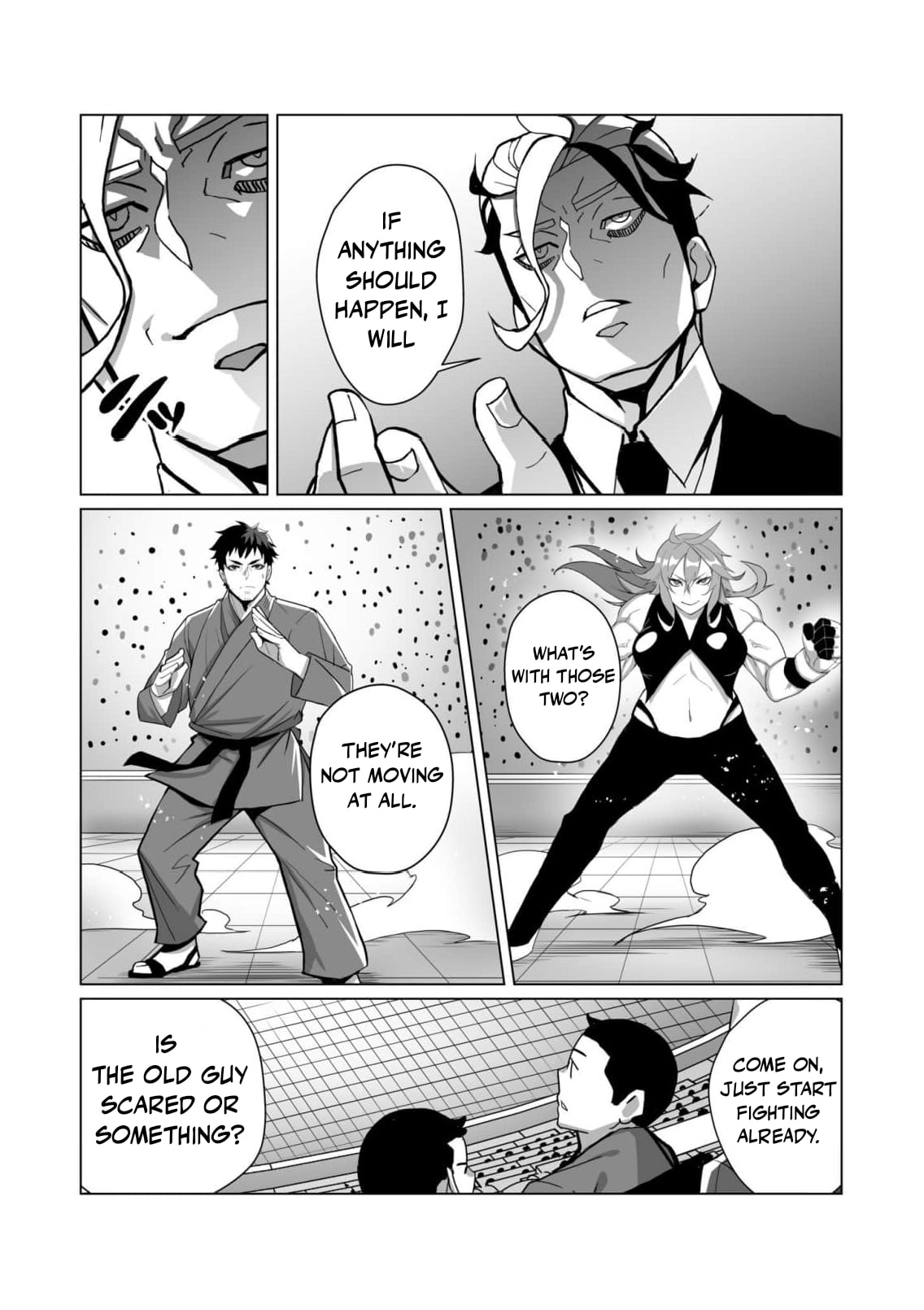The Shadow Hero, an Old Man: In a World Where Superpowers Are Everything, a Powerless Old Man Is Doted On by His Beloved Disciple and Becomes a Hero from the Shadows Chapter 4 page 30 - 