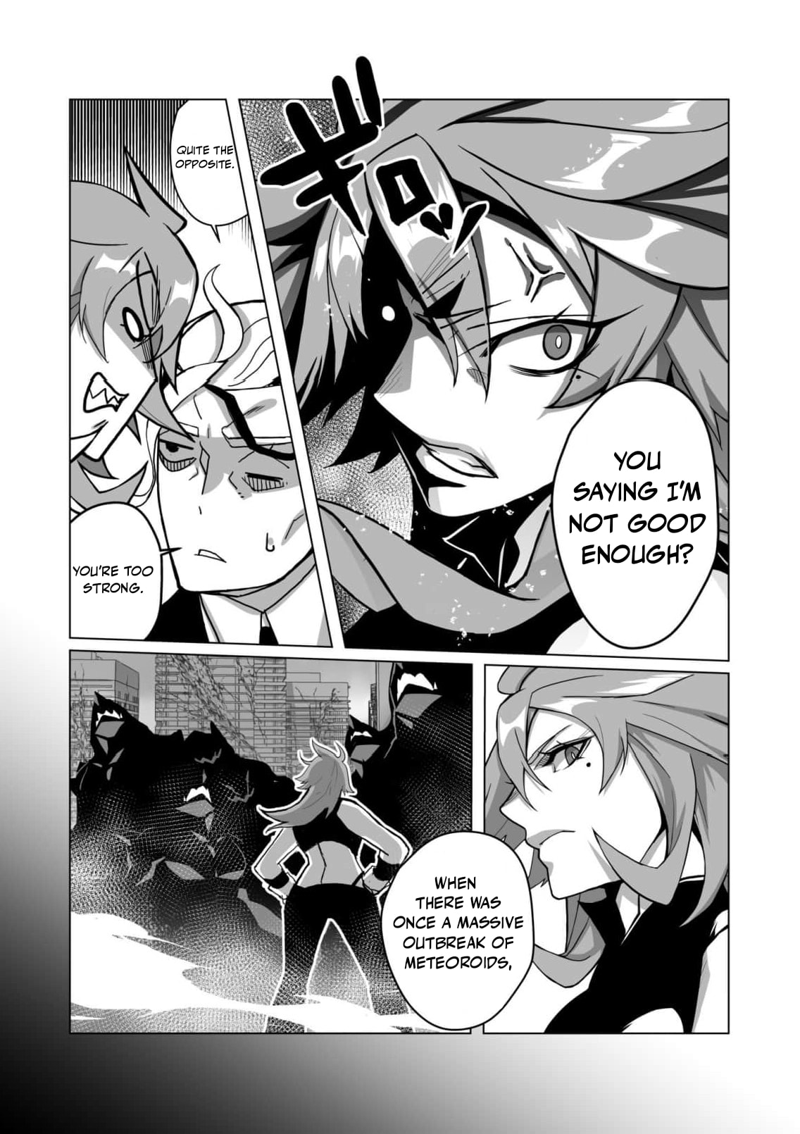 The Shadow Hero, an Old Man: In a World Where Superpowers Are Everything, a Powerless Old Man Is Doted On by His Beloved Disciple and Becomes a Hero from the Shadows Chapter 4 page 5 - 