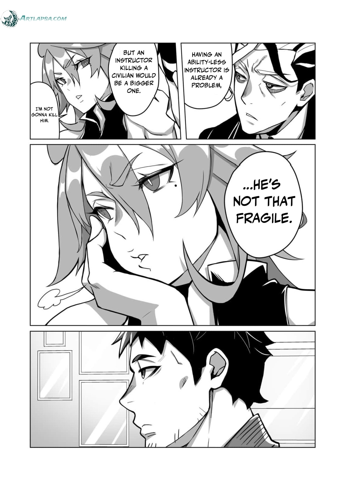 The Shadow Hero, an Old Man: In a World Where Superpowers Are Everything, a Powerless Old Man Is Doted On by His Beloved Disciple and Becomes a Hero from the Shadows Chapter 4 page 7 - 
