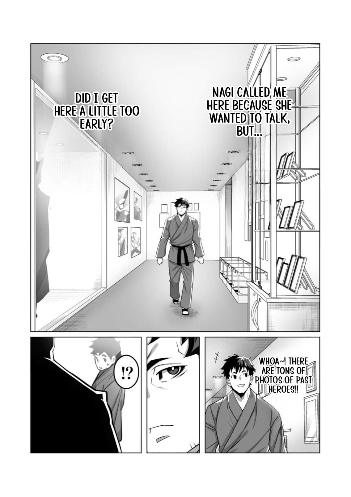 The Shadow Hero, an Old Man: In a World Where Superpowers Are Everything, a Powerless Old Man Is Doted On by His Beloved Disciple and Becomes a Hero from the Shadows Chapter 4 page 8 - 