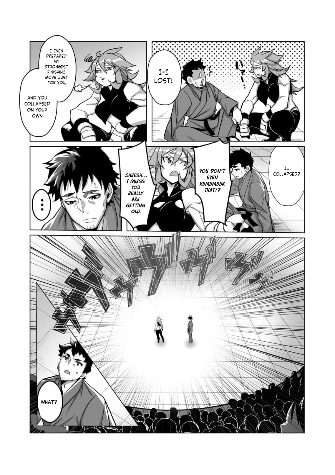 The Shadow Hero, an Old Man: In a World Where Superpowers Are Everything, a Powerless Old Man Is Doted On by His Beloved Disciple and Becomes a Hero from the Shadows Chapter 5 page 28 - 