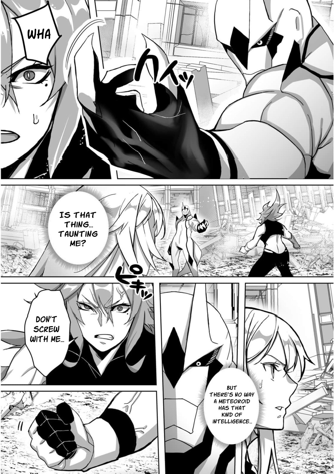The Shadow Hero, an Old Man: In a World Where Superpowers Are Everything, a Powerless Old Man Is Doted On by His Beloved Disciple and Becomes a Hero from the Shadows Chapter 6 page 12 - 