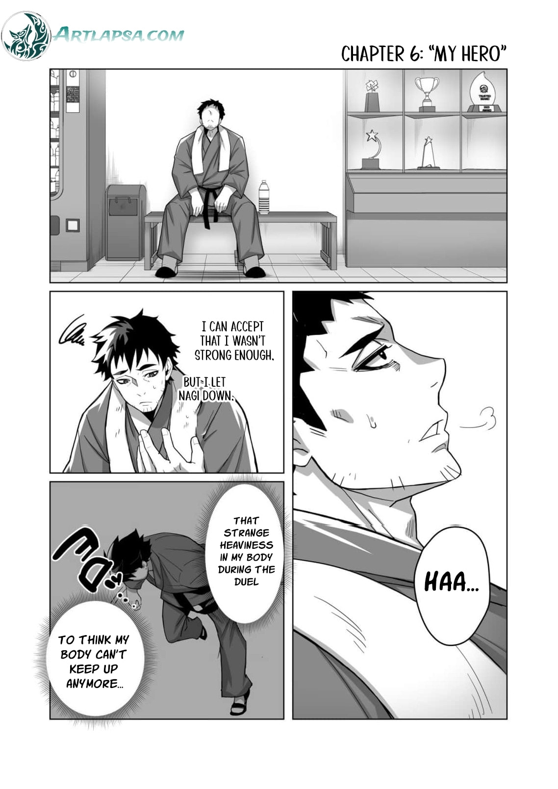 The Shadow Hero, an Old Man: In a World Where Superpowers Are Everything, a Powerless Old Man Is Doted On by His Beloved Disciple and Becomes a Hero from the Shadows Chapter 6 page 4 - 