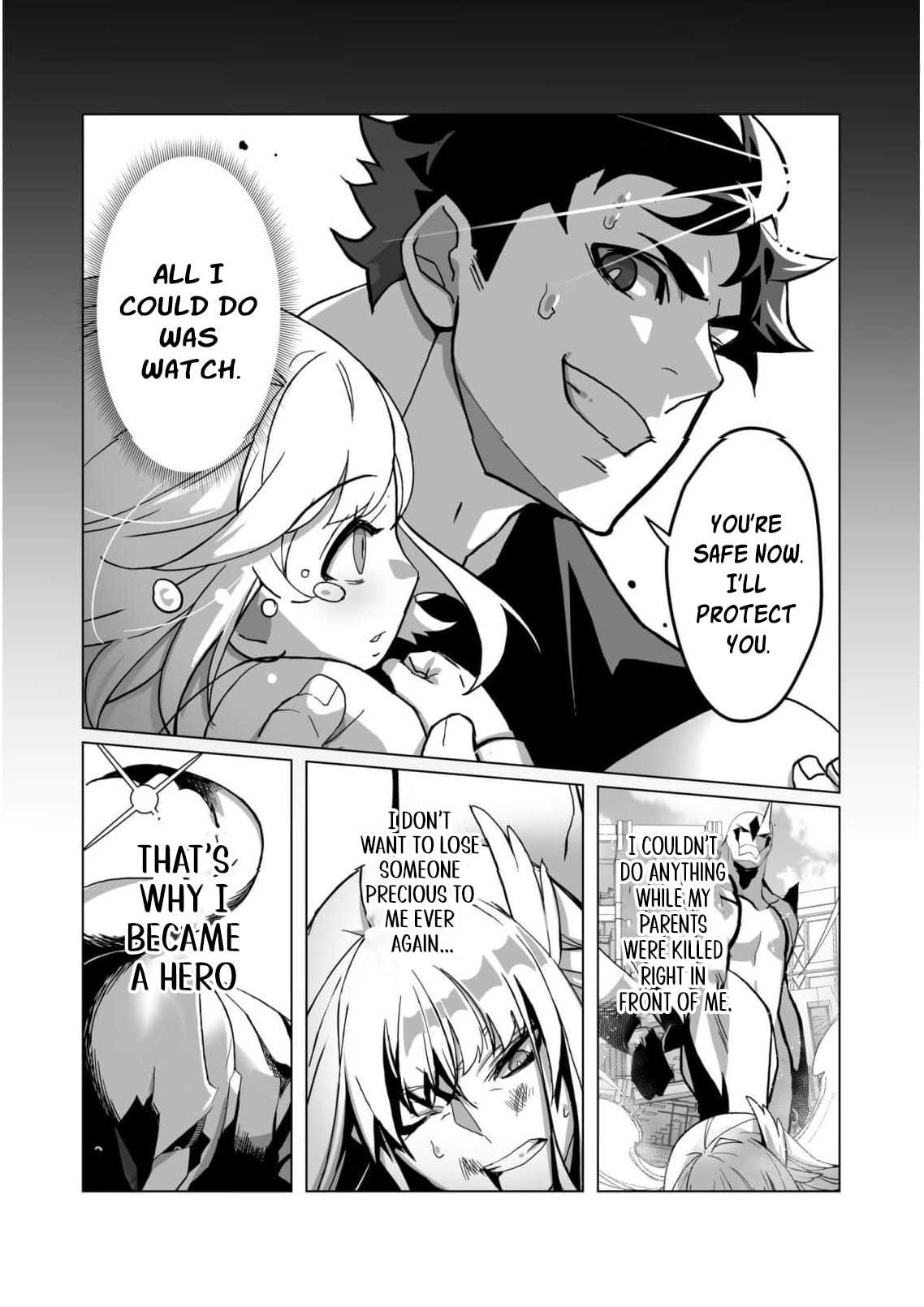The Shadow Hero, an Old Man: In a World Where Superpowers Are Everything, a Powerless Old Man Is Doted On by His Beloved Disciple and Becomes a Hero from the Shadows Chapter 6 page 34 - 