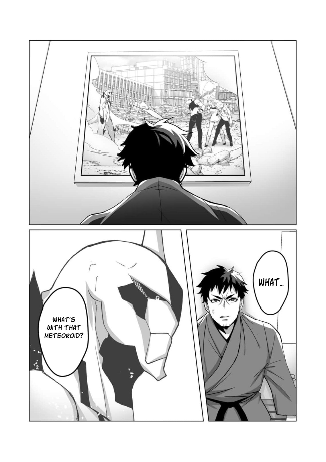 The Shadow Hero, an Old Man: In a World Where Superpowers Are Everything, a Powerless Old Man Is Doted On by His Beloved Disciple and Becomes a Hero from the Shadows Chapter 6 page 6 - 