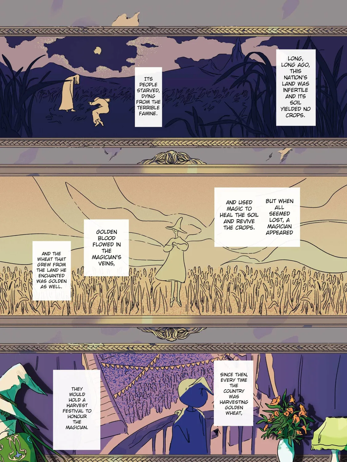 The Silver Wheat Field Chapter 1 page 12 - 