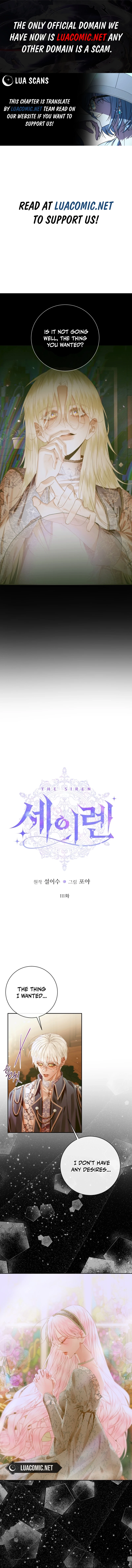 The Siren: Becoming the Villain's Family Chapter 111 page 1 - 