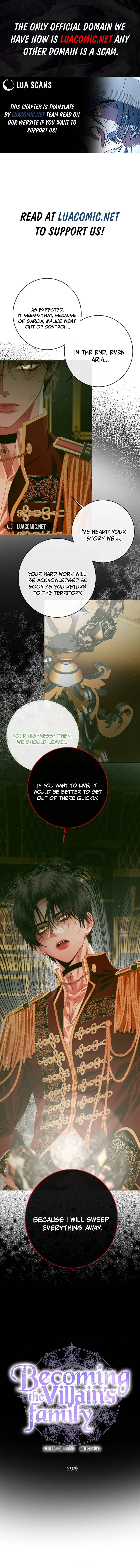 The Siren: Becoming the Villain's Family Chapter 129 page 1 - 