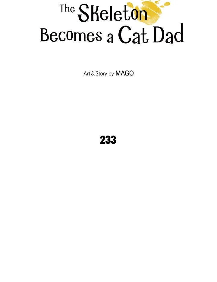 The Skeleton Becomes a Cat Dad Chapter 233 page 3 - 