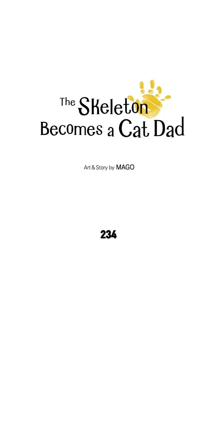 The Skeleton Becomes a Cat Dad Chapter 234 page 3 - 