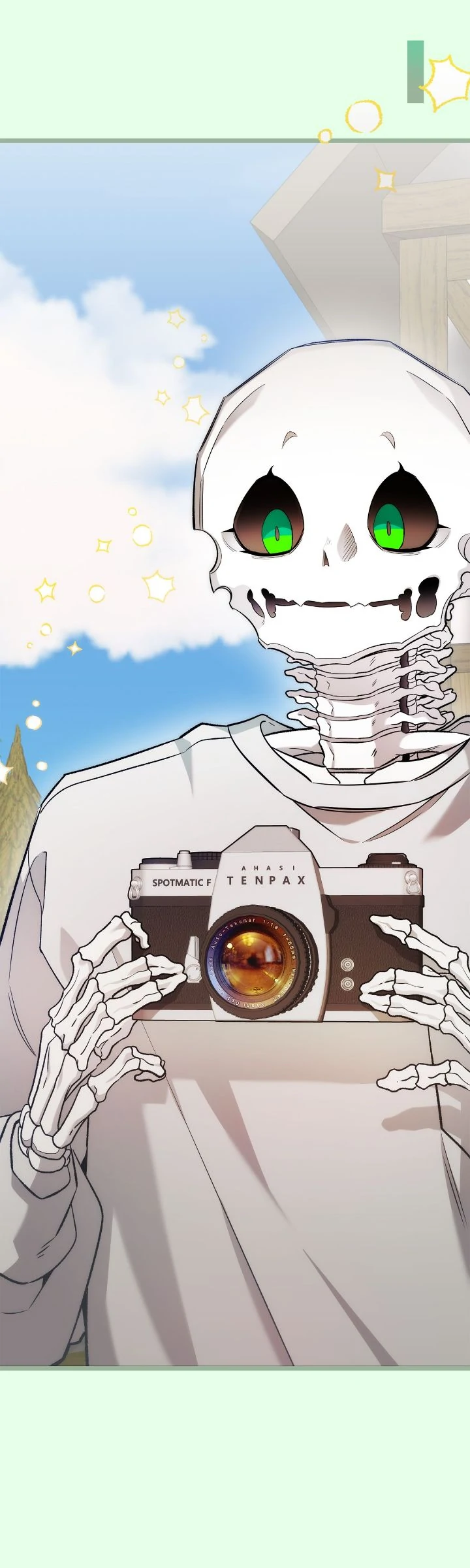 The Skeleton Becomes a Cat Dad Chapter 235 page 14 - 
