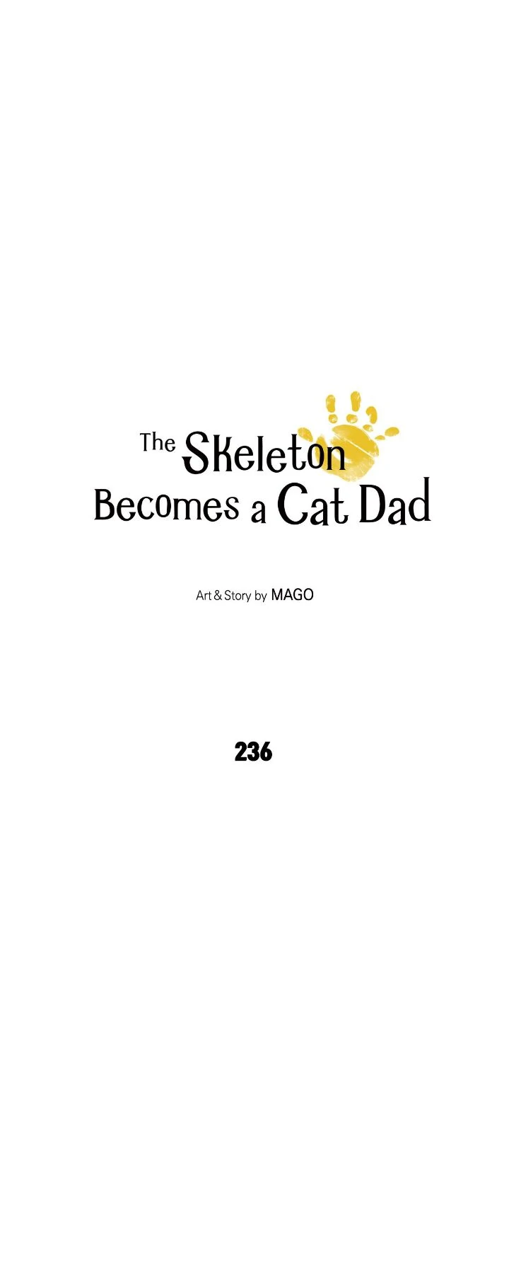 The Skeleton Becomes a Cat Dad Chapter 236 page 3 - 