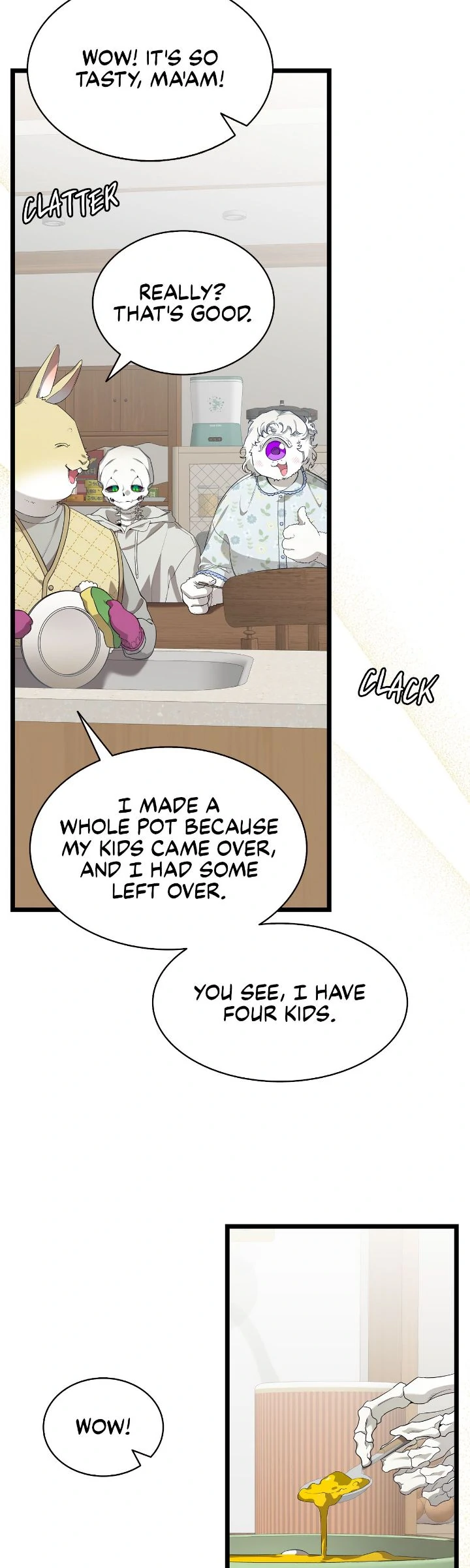 The Skeleton Becomes a Cat Dad Chapter 236 page 7 - 