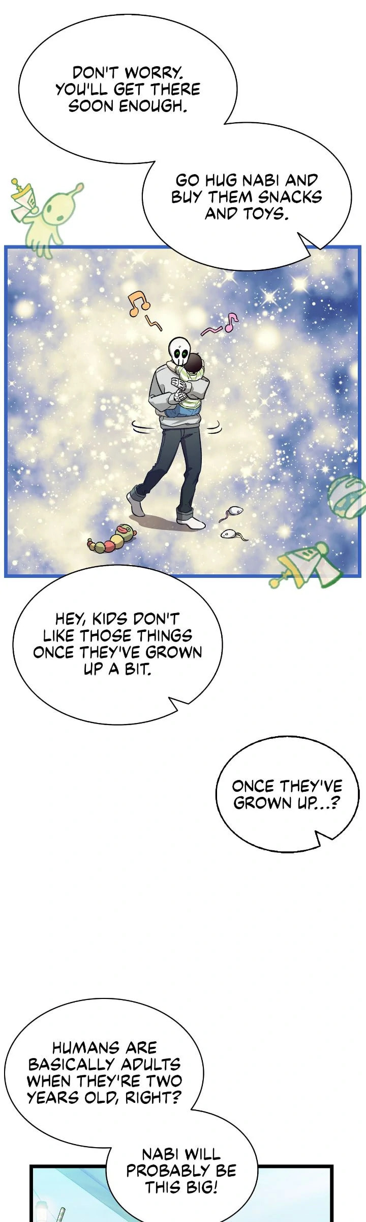 The Skeleton Becomes a Cat Dad Chapter 237 page 12 - 