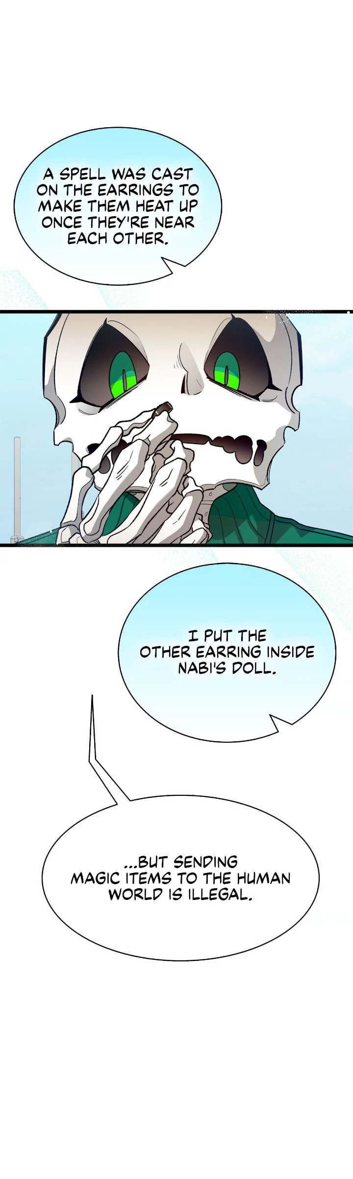 The Skeleton Becomes a Cat Dad Chapter 237 page 16 - 