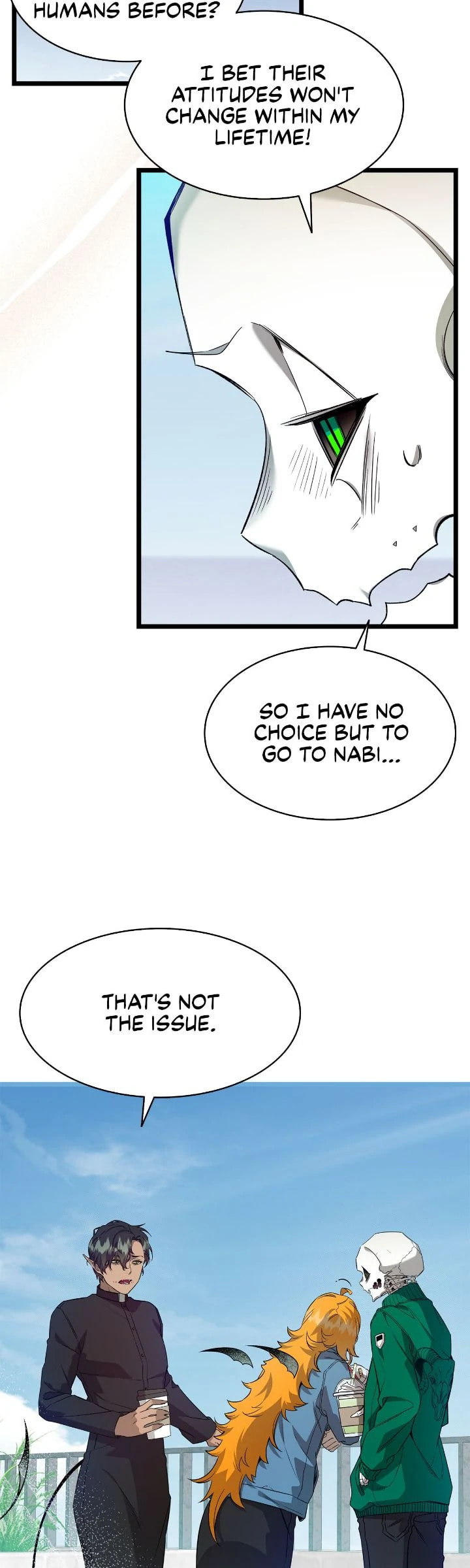 The Skeleton Becomes a Cat Dad Chapter 237 page 21 - 