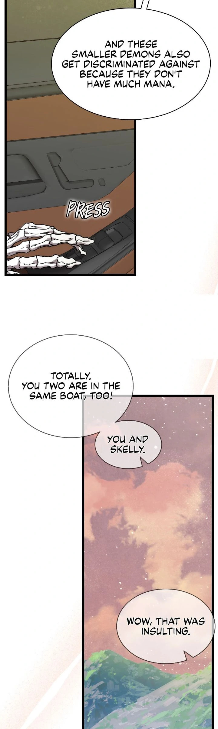 The Skeleton Becomes a Cat Dad Chapter 237 page 37 - 