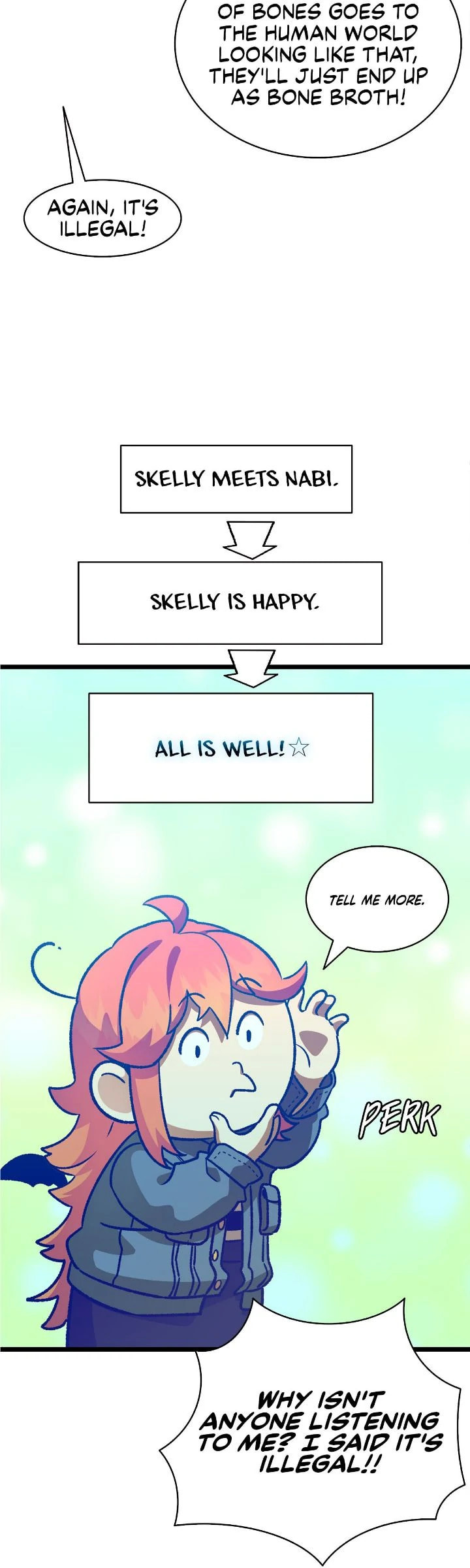 The Skeleton Becomes a Cat Dad Chapter 237 page 6 - 