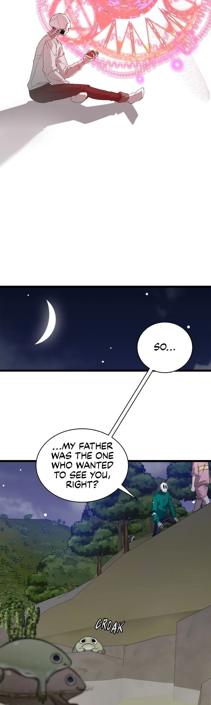 The Skeleton Becomes a Cat Dad Chapter 237 page 54 - 