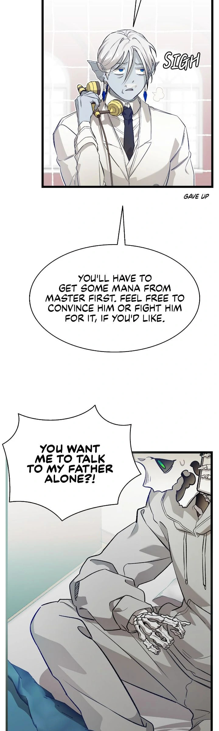 The Skeleton Becomes a Cat Dad Chapter 239 page 13 - 