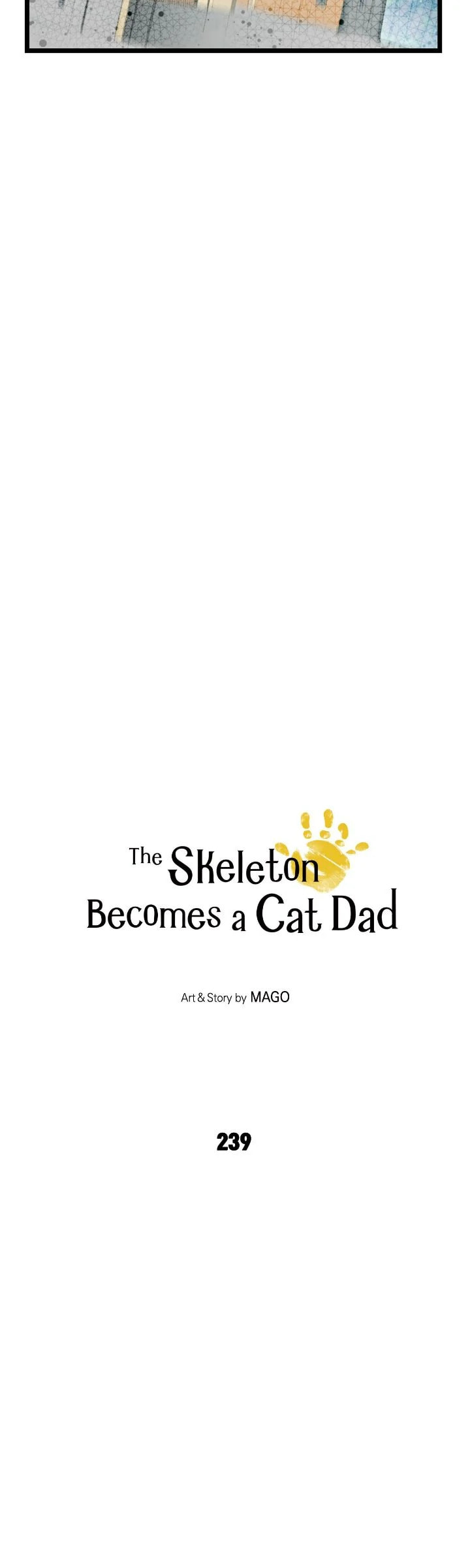 The Skeleton Becomes a Cat Dad Chapter 239 page 3 - 