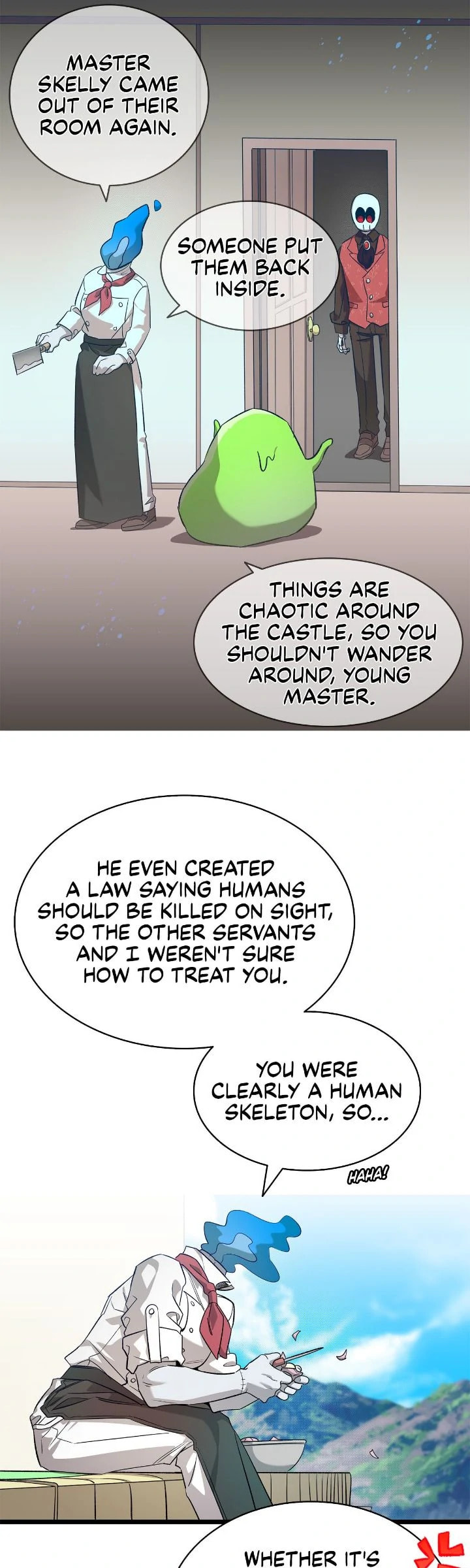 The Skeleton Becomes a Cat Dad Chapter 239 page 45 - 