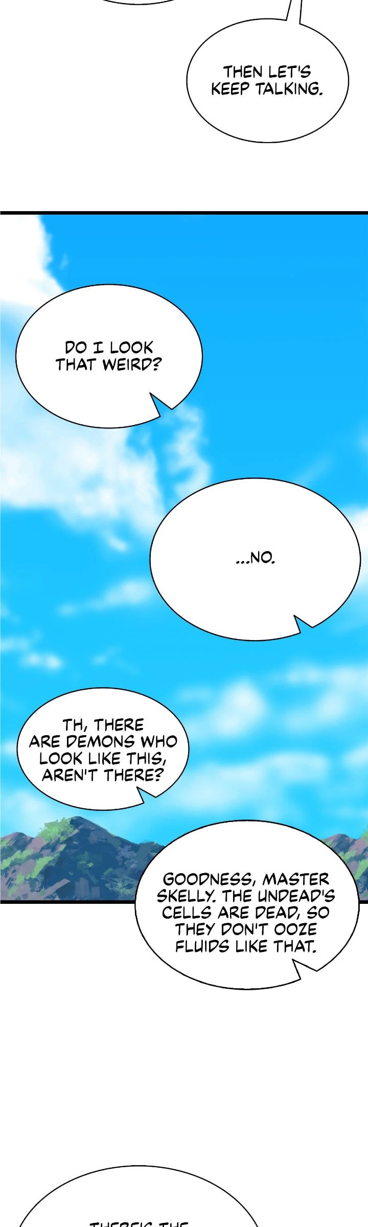 The Skeleton Becomes a Cat Dad Chapter 239 page 57 - 
