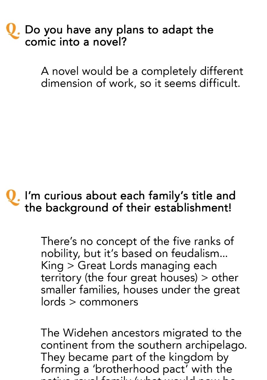 The Spark in Your Eyes Creator's Note page 104 - 