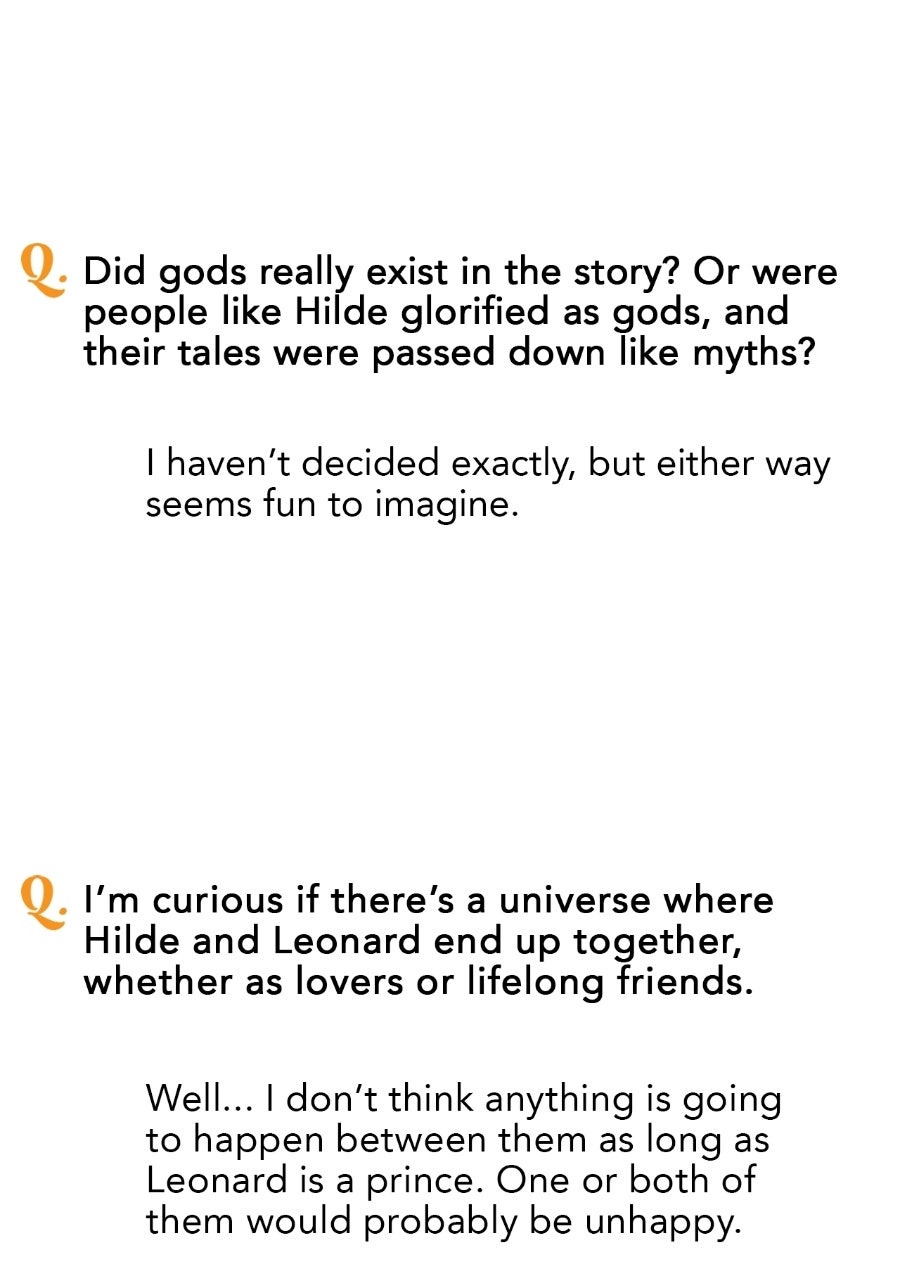 The Spark in Your Eyes Creator's Note page 113 - 