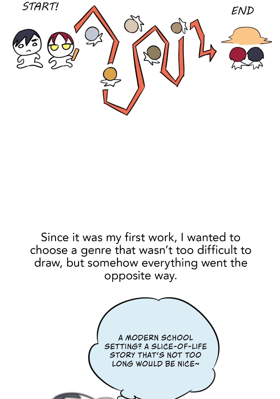 The Spark in Your Eyes Creator's Note page 13 - 