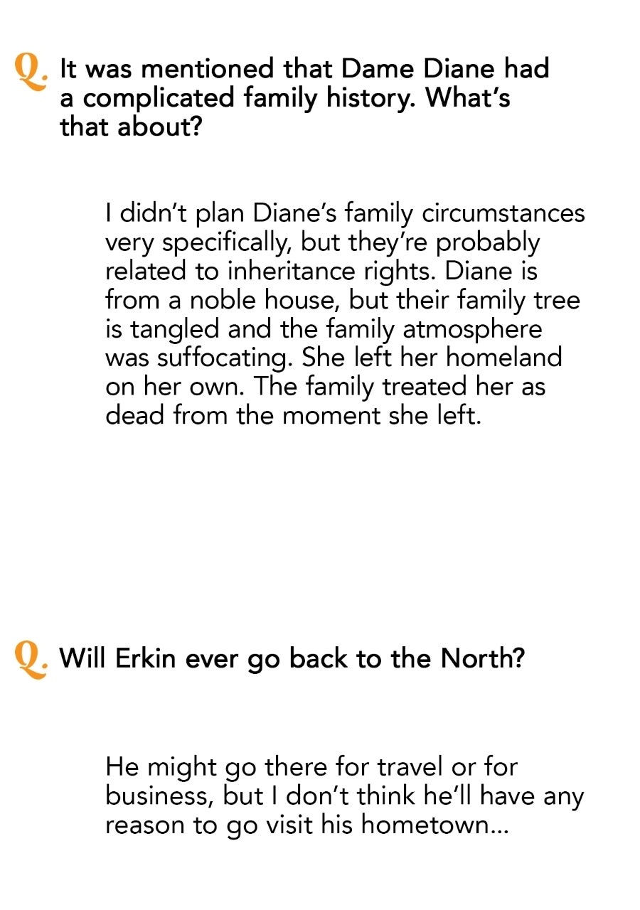 The Spark in Your Eyes Creator's Note page 123 - 