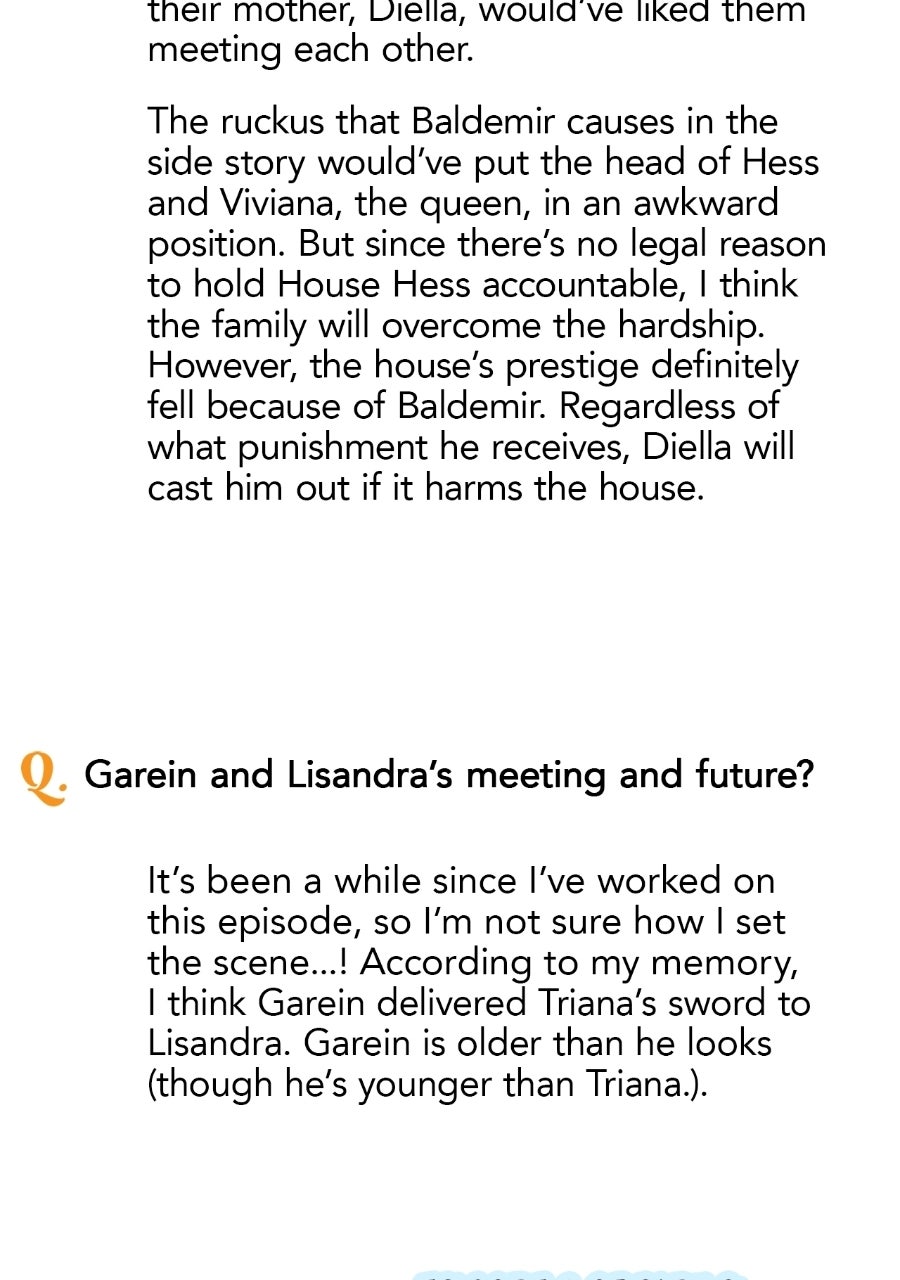 The Spark in Your Eyes Creator's Note page 126 - 