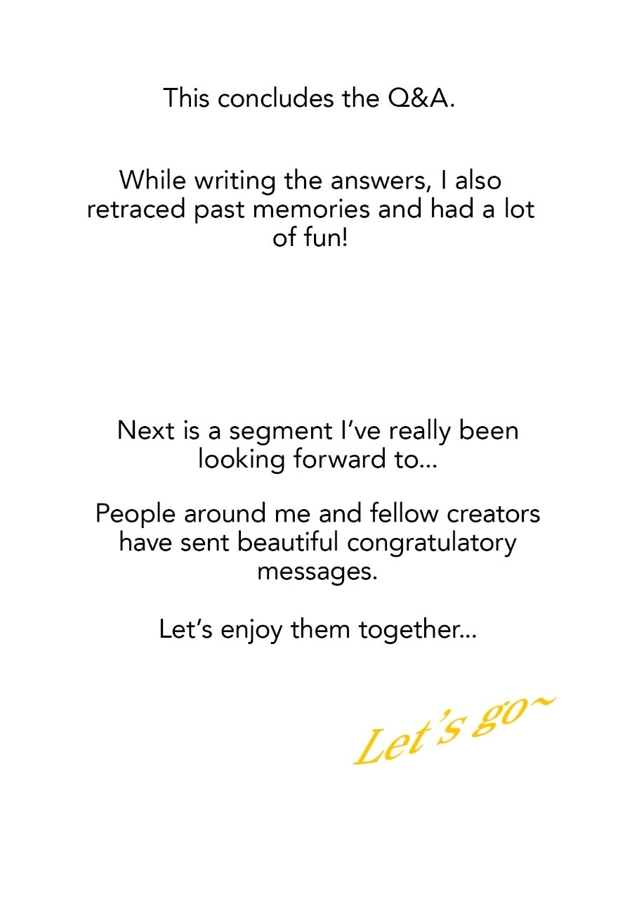 The Spark in Your Eyes Creator's Note page 130 - 