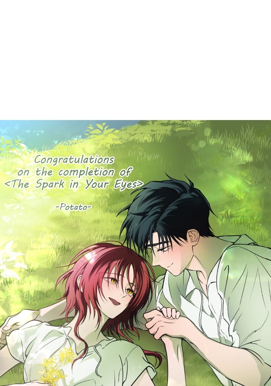 The Spark in Your Eyes Creator's Note page 170 - 
