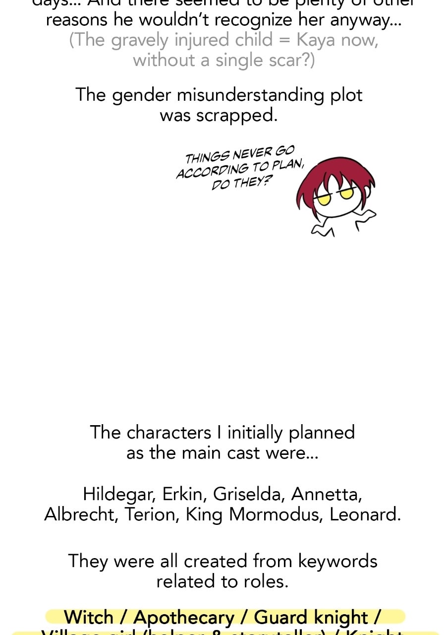 The Spark in Your Eyes Creator's Note page 18 - 
