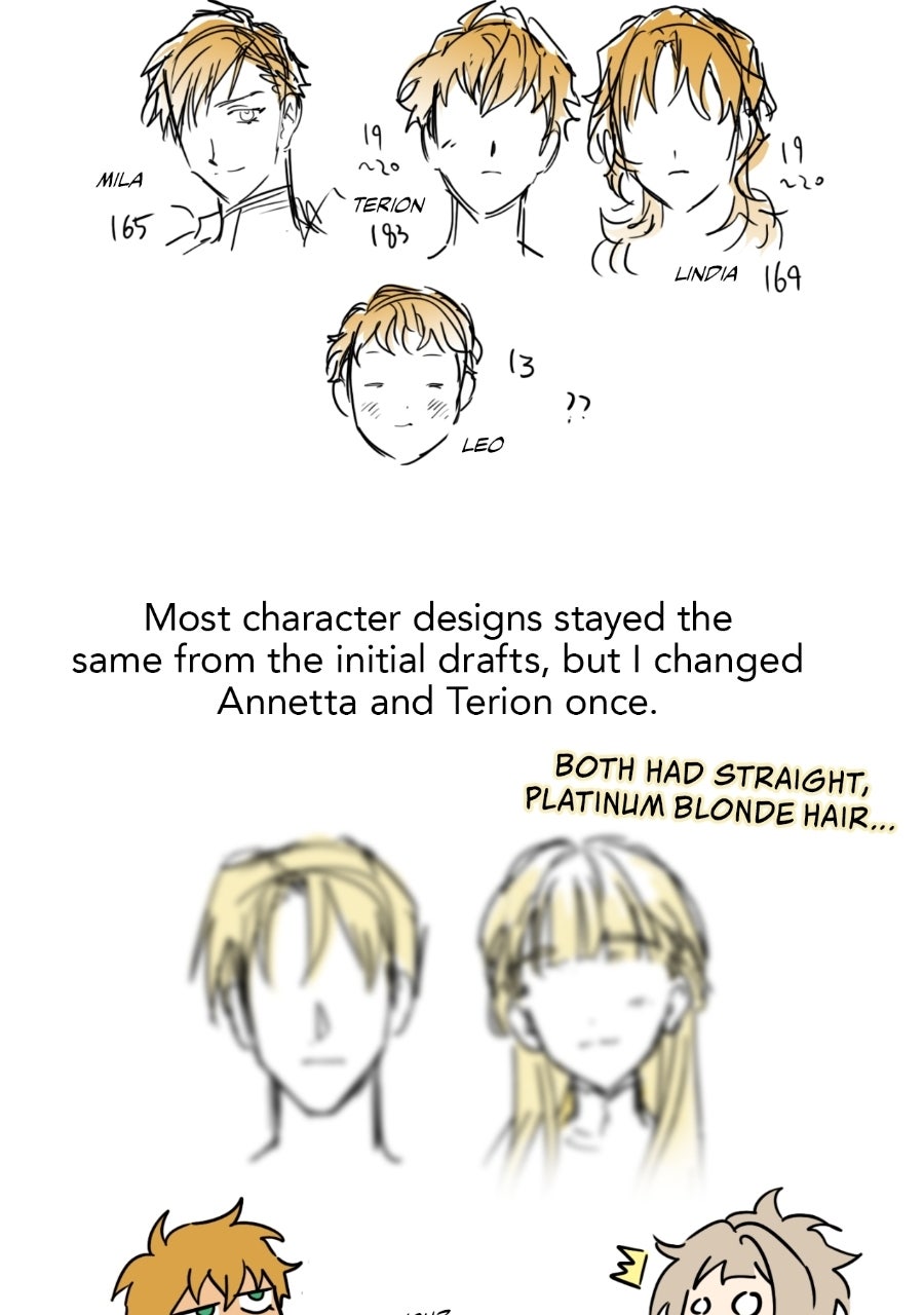 The Spark in Your Eyes Creator's Note page 23 - 