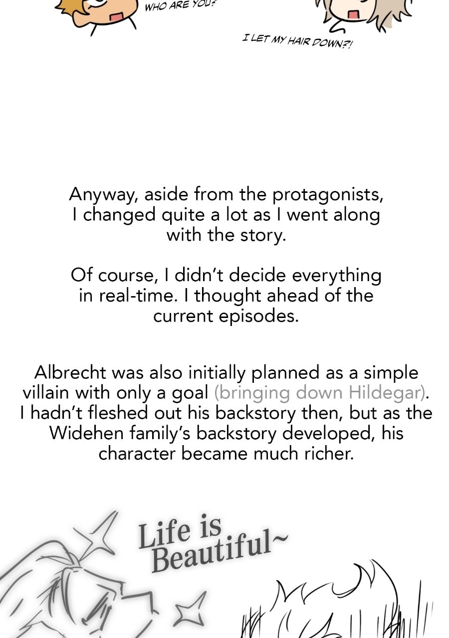The Spark in Your Eyes Creator's Note page 24 - 