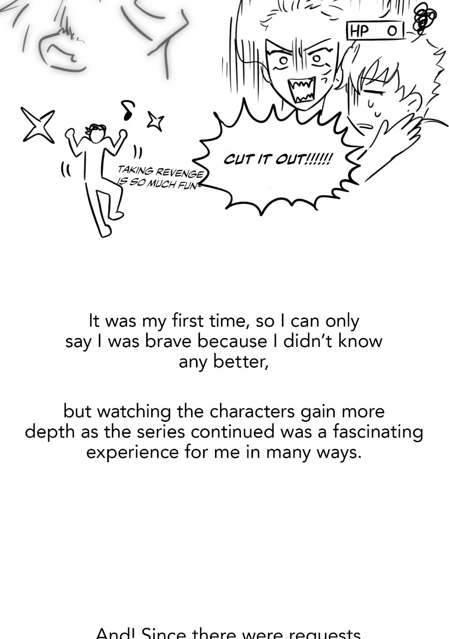 The Spark in Your Eyes Creator's Note page 25 - 