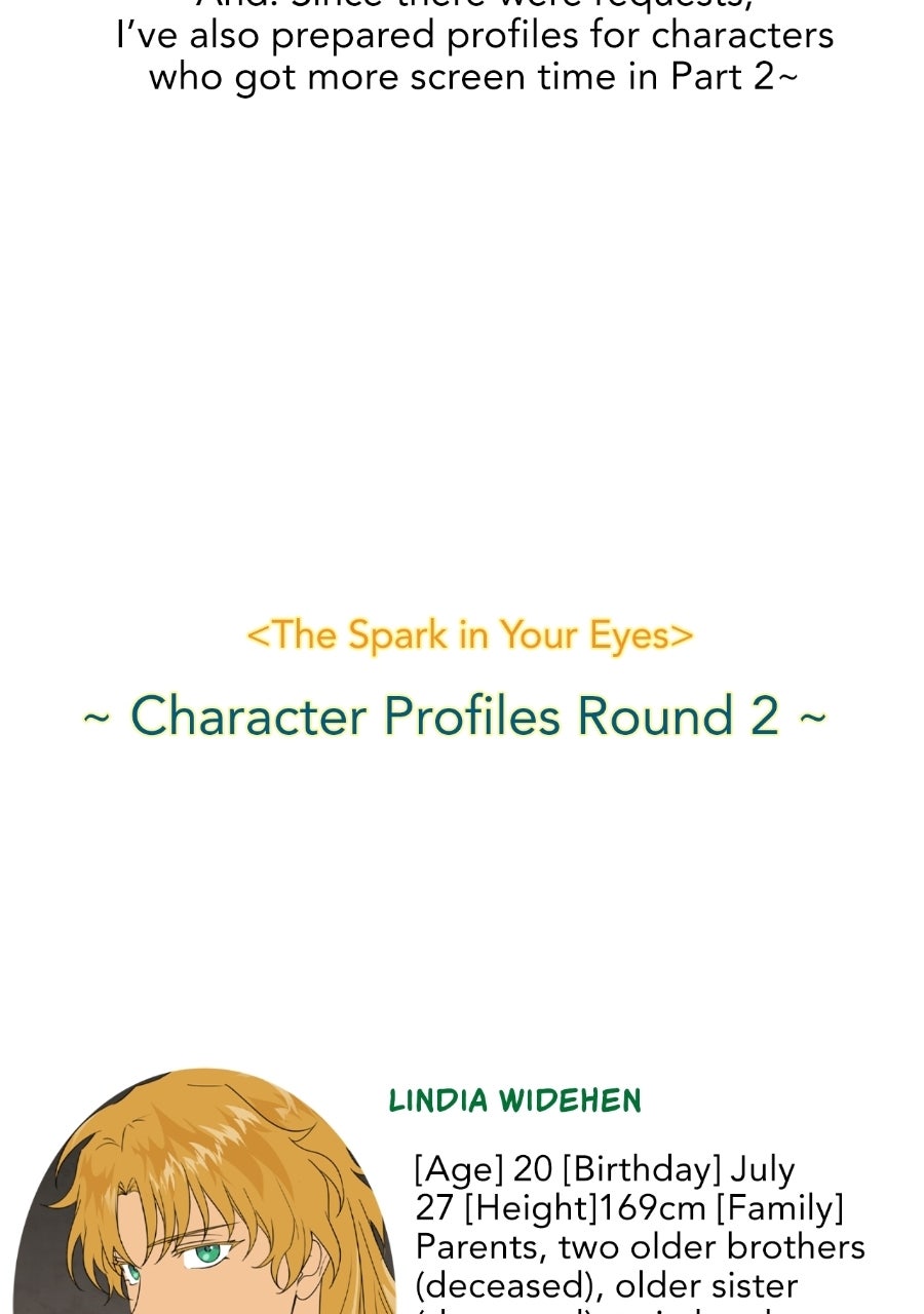 The Spark in Your Eyes Creator's Note page 26 - 