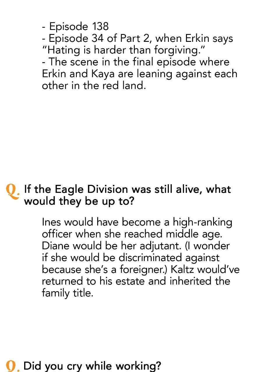 The Spark in Your Eyes Creator's Note page 63 - 