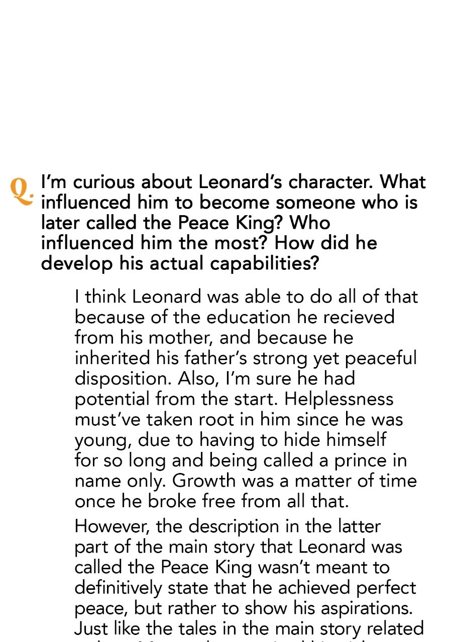 The Spark in Your Eyes Creator's Note page 86 - 